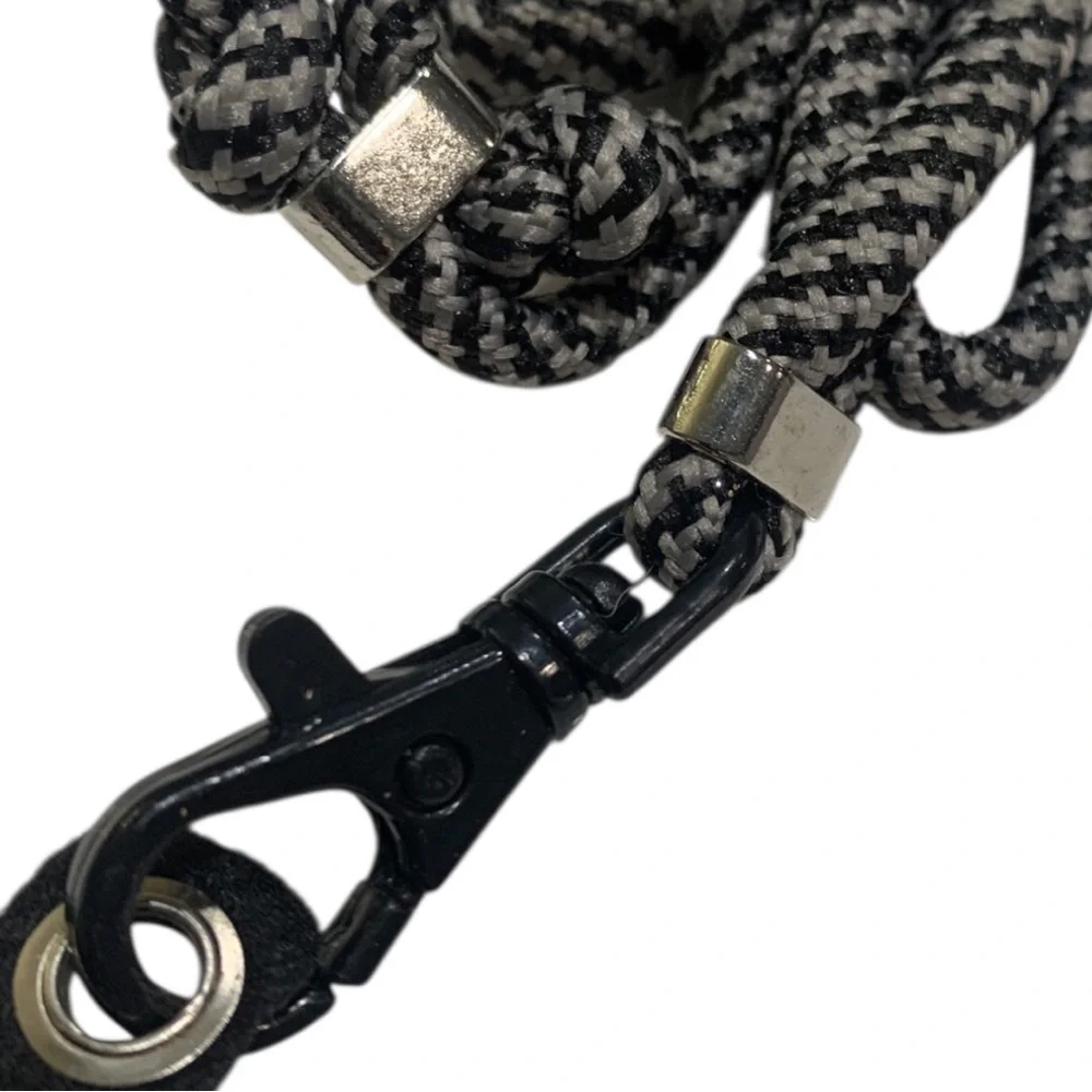 Black and White Phone Lanyard